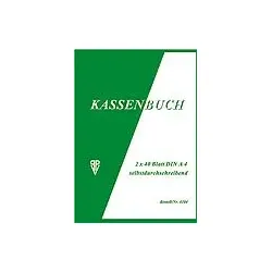 PVP Kassenbuch A4 2x40BL 4104