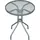 LINDER EXCLUSIV Bistro-Tisch Ø 71 x 60 cm Grau