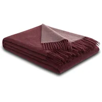 Biederlack »Cashmere-Plaid«, Plaid Soft Impression, im Doubleface-Look, Kuscheldecke 88145422-0 bordeaux-parfait