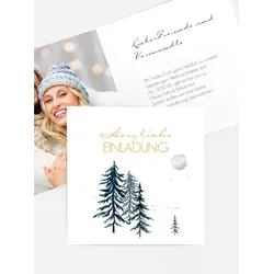 Einladungen Weihnachtskarten selbst gestalten mit Spruch und Fotos im Onlinedesigner bei Meine-Kartenmanufaktur.de