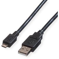 Roline USB 2.0 Kabel, USB A ST - Micro