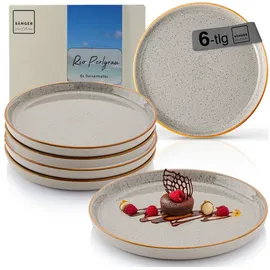sänger Rio Perlgrau | 6 teilig, Steingut | Gr.: onesize