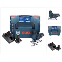 Bosch GST 12V-70 Professional inkl. 1 x 6,0 Ah + Ladegerät + L-Boxx 