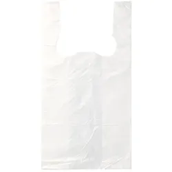 Starpak 2000 Hemdchen-Tragetaschen, HDPE 50 cm x 26 cm x 16 cm weiss