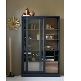Woood Vitrine James schwarz