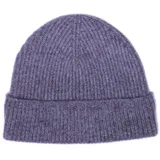 Tumelo Kaschmir Mütze, edler Cashmere Beanie Anthrazit 