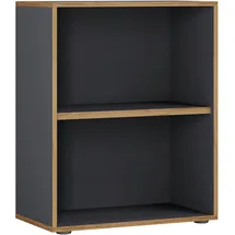 VCM my office Aktenregal Salia anthrazit, honig-eiche 60,0 x 32,0 x 74,0 cm