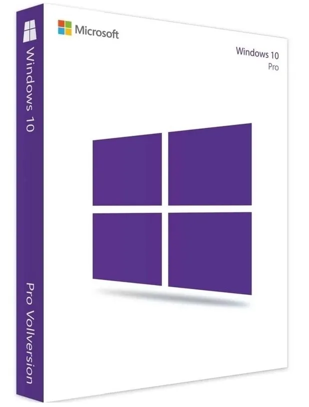 Microsoft Windows 10 Professional (Online Aktivierung)