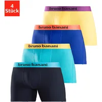 bruno banani Boxer in gelb, royalblau, türkis, navy, | Gr. L,