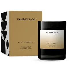 Candly&Co No. 2 Rum, Rosmarin Kerzen 250 g 