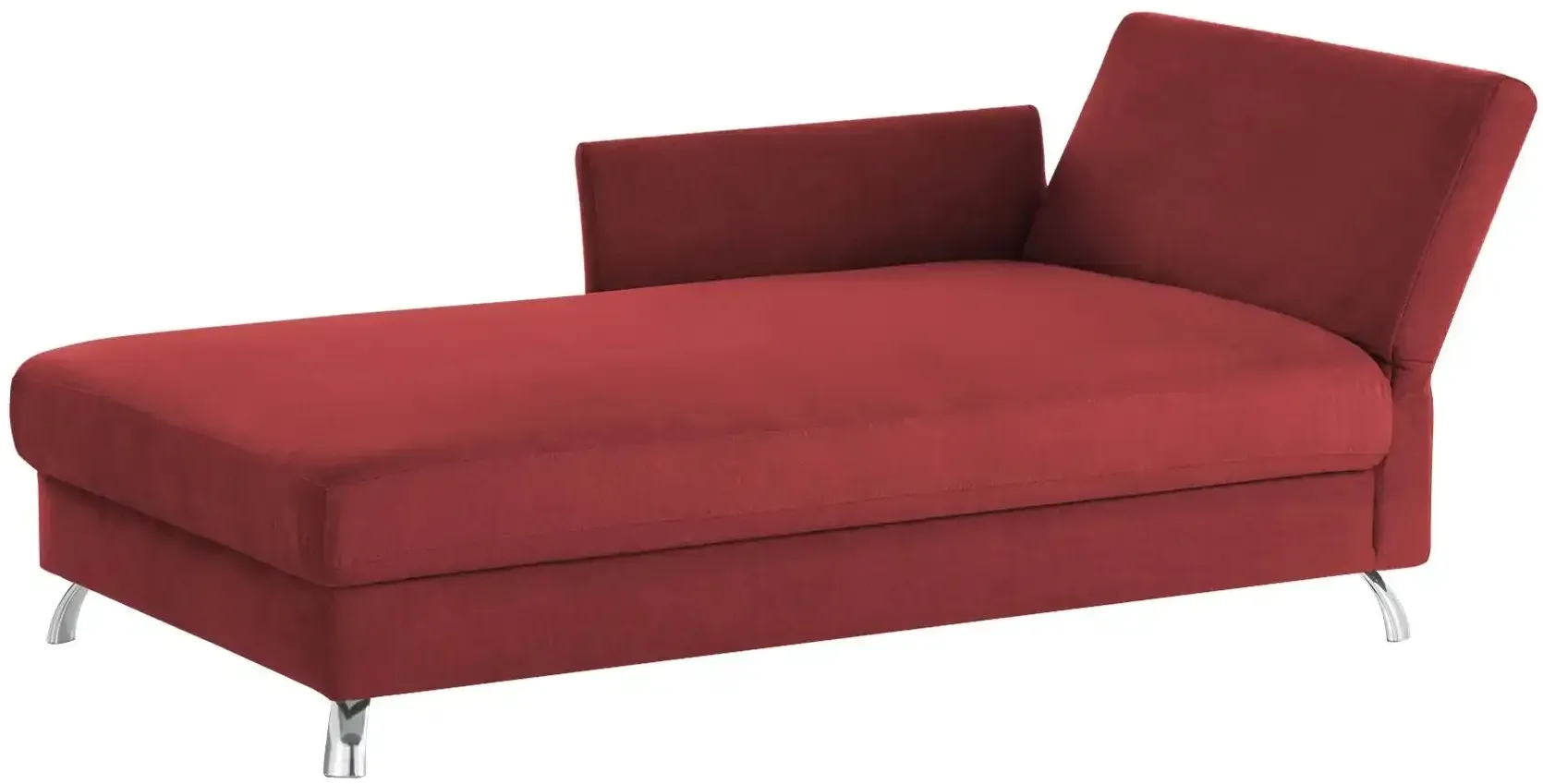 nehl Liege  Easy , rot , Maße (cm): B: 220 H: 80 T: 96.0
