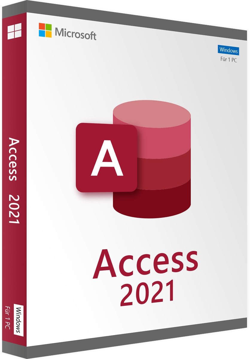 Microsoft Access 2021 - Produktschlüssel - Sofort-Download - Vollversion - Deutsch