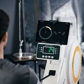Sportplus Rudergerät für zuhause mit Luftwiderstand (8 Stufen), rower machine, Rudergerät Luft, leise & flüssig trainieren,
