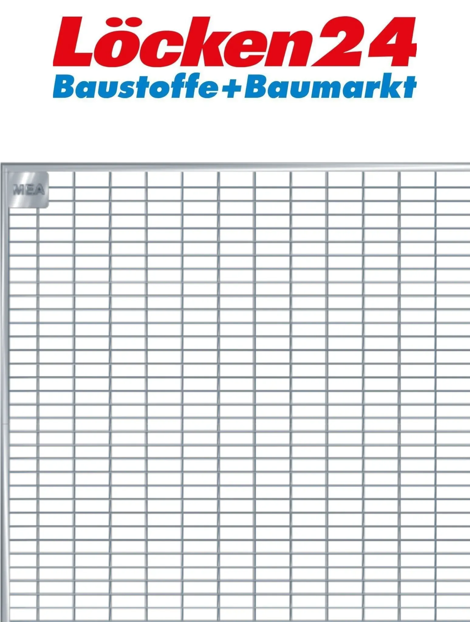 MEA Gitterrost 104 x 41,5 cm | Masche 30/10 | begehbar & verzinkt