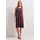 STREET ONE Shirtkleid Midi Unifarben Rot 46