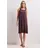STREET ONE Shirtkleid Midi Unifarben Rot 46