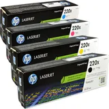 HP 4 HP Toner W2200X-W2203X 220X Multipack K C M Y 4-farbig