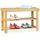 Relaxdays Schuhregal 70 x 45 x 28 cm hellbraun / braun