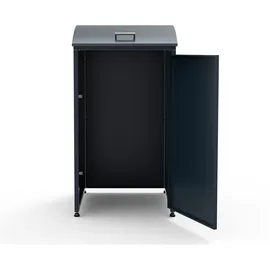 Westmann Mülltonnenbox Moderna 72 x 135 x 83 cm grau