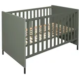 Mäusbacher Babybett Ole 70 x 140 cm Dekor Pine Green