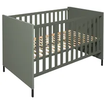 Mäusbacher Babybett Ole 70 x 140 cm Dekor Pine Green