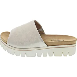 Gabor Comfort Pantolette beige, 40 EU / 6.5 UK