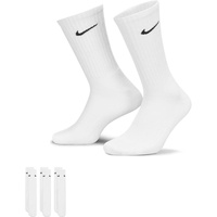 Nike Unisex Cushioned Training Crew Socks (3 Pairs) weiß