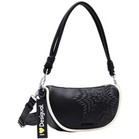 Desigual Aquiles Z Sheffield M Accessories PU Shoulder Bag, Black
