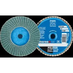 Pferd COMBIDISC Mini-Polifan 75mm K 60 Zirkon
