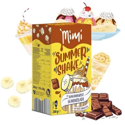 MIMI Sommer Shake Bananensplit Schokolade 200g √° 10 Stick - Getränkepulver