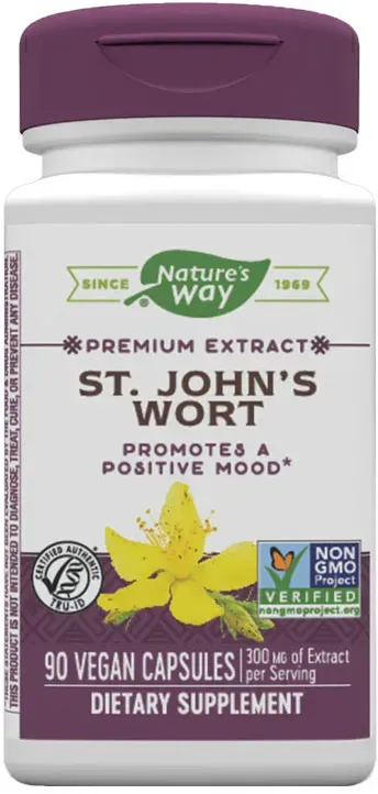 Nature's Way St. John's Wort Premium Extract (90 Kapseln)