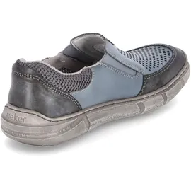 Rieker Herren Slipper Blau 45