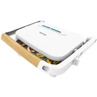 Cecotec Elektrischer Grill Rock'Ngrill 1300 Wood W. Leistung von