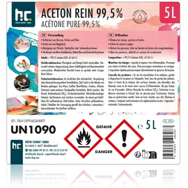 Höfer Chemie Aceton Rein 5 l