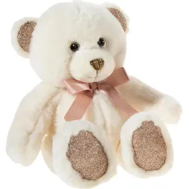 heunec gmbh&co. kg plüsch spielwarenfabrik Heunec - Friends4ever - Pearlie Creamie mit Rosé-Schleife klein,