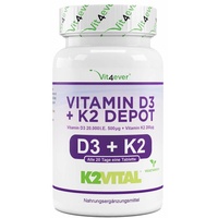 Vitamin D3 20.000 I.E. + Vitamin K2