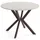 WFL GROUP Valio Ø 100 cm ausziehbar beige/grau