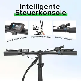 Maxtron Mule 20 Zoll RH 33 cm Unisex schwarz/weiß