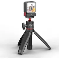 Ulanzi OA-11 Magnetische Dual-Interface-Halterung für DJI Action 3/4/5, 1/4"-Schraubgewinde, Stativfuß, Zubehör für Action-Kameras, stoßfester Anschluss, Aluminium