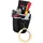 Papyrus Werkzeug-Gürteltasche Polyester 145 x 250 x 35 mm rot/schwarz unbestückt