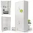 Juskys Aktenschrank 180x80x40 cm Weiß