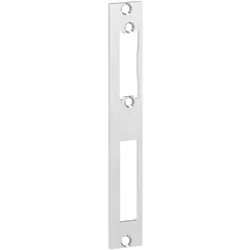 Schließblech 30x172x3 mm für Einsteckschlösser V2A