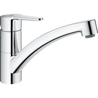 Grohe Spültischmischer Grohe BauEco Schwenkauslauf, Ausladung 231mm chrom)