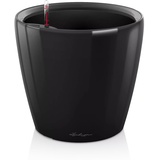 LECHUZA Classico LS 43 Komplettset Ø 43 x 40 cm schwarz hochglanz