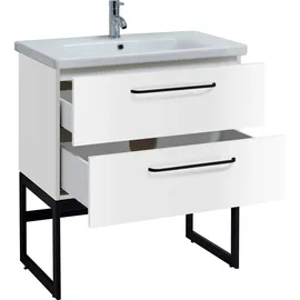 OPTIFIT Waschtisch 80 x 89,3 x 45 cm Weiß