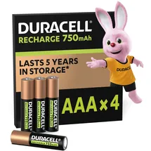 Duracell Akku AAA 750mAh B4