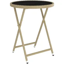 vidaXL Garten-Bistro-Set 5-tlg. Beige