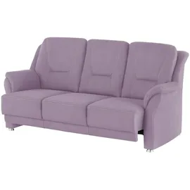meinSofa Couch Mikrofaser 3-Sitzer Lila