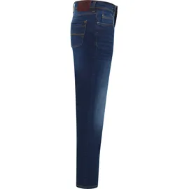 Mustang Stretch-Jeans "Style Washington Straight", Herren, Gr. 33, Länge 32, schwarz, Denim/Jeans, Obermaterial: 99% Baumwolle, 1% Elasthan, casual, relaxed fit lang, Jeans