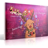 LuxusKollektion MJartoria Adventskalender 2024 Mädchen Schmuck DIY Einhorn Geschenkbox